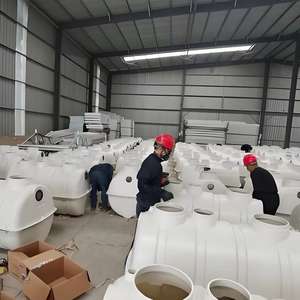 خزانات صرف صحي قابلة للتخصيص من FRP+PVC معتمدة من CE، إنتاجية 1000 لتر/ساعة، ضمان لمدة سنة لمعالجة مياه الصرف الصحي المنزلية في الحمامات - Product Image 5