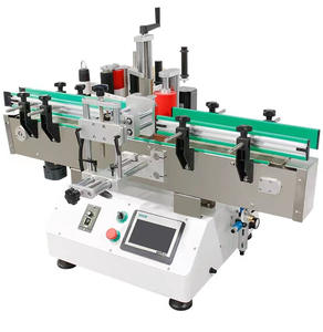 Machine d'étiquetage automatique de conteneur de bouteille ronde de pot de miel de bureau - Product Image 1