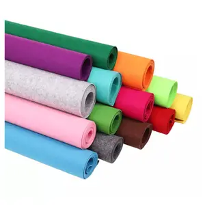 High Quality Low Price Golden Supplier Felt Needle Punched Nonwoven Fabric