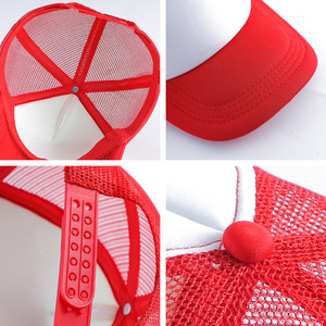 Casquette <span class=keywords><strong>de</strong></span> baseball 6 panneaux réglable, respirante, imperméable, en tissu maillé et éponge, avec broderie et impression, pour un look sportif et formel - Product Image 2