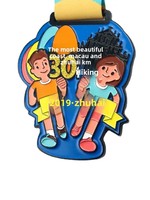 Medali Olahraga 2D/3D Logam Paduan Seng Berlapis Emas dengan Cat Enamel, Dapat Disesuaikan Secara Grosir, untuk Kung Fu, Taekwondo, Karate, Tinju, WKF, BJJ, Jiu Jitsu