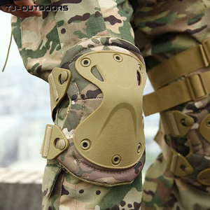 户外硬壳战术护膝装备战斗滑冰热跑和运动保护肘部支架 - Product Image 5