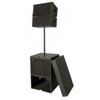 Altavoces profesionales de alta gama, populares altavoces de columna de audio resistentes al agua, ideales para transmisiones escolares.