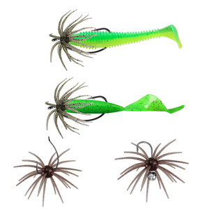 Appât de pêche souple en TPE de 6 cm, 10,5 cm, 11 cm, haute élasticité, boule d'eau flottante en forme d'ormeau pour la pêche en mer - Product Image 5