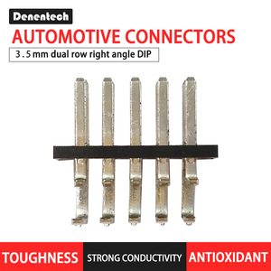 Denentech 3,5 мм двухрядный прямой угол <span class=keywords><strong>DIP</strong></span> для автомобильного водонепроницаемого электрического штифта - Product Image 3