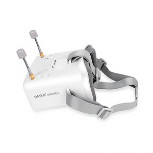 แว่นตา FPV รุ่น Langshit 008D PRO อัปเกรดแล้ว, ส่งสัญญาณวิดีโอแบบอนาล็อก 5.8GHz, มี DVR ในตัว, กล่อง DMKR, แว่นตา FPV สำหรับโดรน RC - Product Image 4