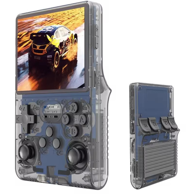 Open Source R40s Pro Retro Handheld Game Console Linux System 3.5 Inch IPS Screen Portable Pocket R36s Video Player Kid Gift