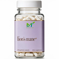 OEM Lion's Mane Plus, 60 capsules végétariennes, quantité pour 20 jours |   Complément alimentaire aux champignons avec Crinière de lion