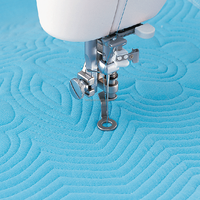 Machine à coudre portable Jukis TL-2010Q à 1 aiguille avec coupe-fil automatique pour le quilting, la couture et la confection de vêtements