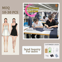 7929 Robe décontractée pour femme, design personnalisé, coupes et coutures, vêtements tricotés, couleur unie, livraison directe d'usine, manches cape