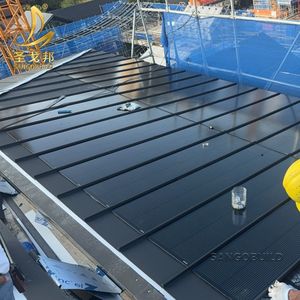 Tuile solaire photovoltaïque BIPV, panneau solaire <span class=keywords><strong>intégré</strong></span> au bâtiment, 120W, étanche, pour toit de villa résidentielle - Product Image 5