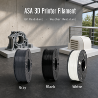 Filament ASA de haute qualité 1,75 mm 1 kg, couleurs personnalisées, résistant aux intempéries et aux UV, pour impression 3D structurelle extérieure