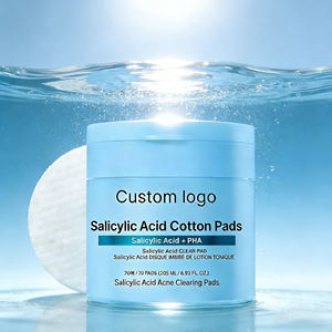 OEM Marque privée Extrait de feuille de cœur PHA Centella Toner Pad Anti-acné Exfoliant doux Hydratant Soin zéro pores - Product Image 2