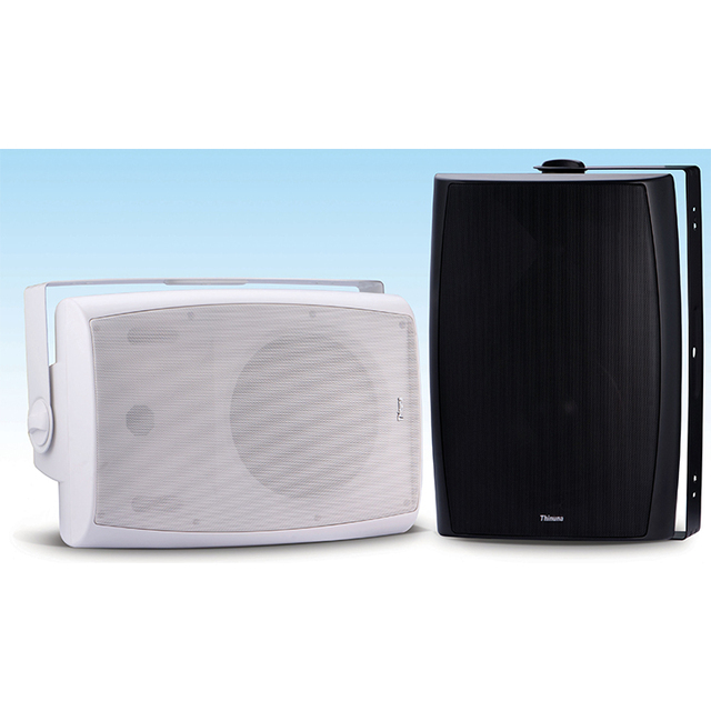 Thinuna FS-X Series Black White Colors Multi-functional Fashion Speaker 20w PA System Wall Mounted Loudspeaker with U Bracket