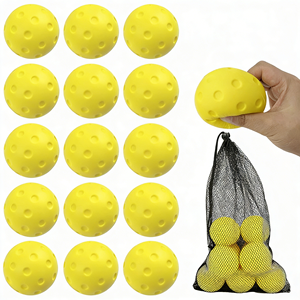 Professional USAPA Approved Outdoor Pickleball <b>Balls</b> 40 Holes Seamless High <b>Bounce</b> Durable Training Pickleballs for Tournament - Product Image 1