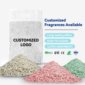 Litière pour chat en bentonite mixte, faible teneur en poussière, de haute qualité, vente en gros, usine Hengjie - Product Image 3