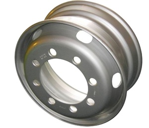 Vente chaude Remorque En Alliage D'aluminium 17.5X6.00 Tubeless Jante De Roue De Camion En Acier pour Pneu 215/75R17.5 8R17.5 - Product Image 6