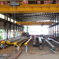 Kran Kontainer 80-200 Ton Asal Shandong Tinggi Angkat 24M Rentang 25.5m Daya 295KW untuk Metalurgi Besi & Baja