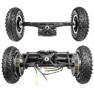 Kit <span class=keywords><strong>de</strong></span> neumáticos todo terreno neumáticos <span class=keywords><strong>de</strong></span> 8 ''con camiones y dos motores 6354 para monopatín eléctrico - Product Image 1