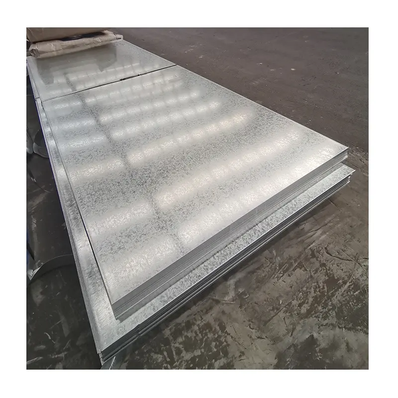 Heißverzinkte Eisenplatte 0,3 mm 0,4 mm 0,6 mm 0,7 mm Dicke Metall Zinkbeschichtet 4ft x 8ft Gi-Stahlplatte Preis für Schwimmbad