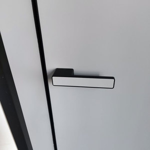 Modern İç Mekan Su Geçirmez Ahşap Desenli Kapı Ahşap Yapılı Kaplamalı Alüminyum Çerçeveli Kompozit Panel Yan Salon Kapısı - Product Image 6