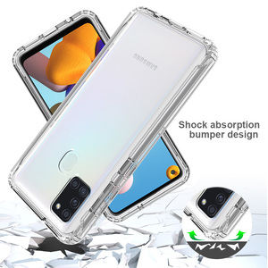 Per <span class=keywords><strong>Samsung</strong></span> Galaxy A21s custodia per telefono 1.5mm di spessore acrilico antiurto trasparente Cover posteriore per <span class=keywords><strong>Samsung</strong></span> Galaxy A21S A05 A03S - Product Image 5