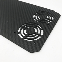 Lame de tennis de table RJX OEM 100% CFRP en fibre de carbone, découpe CNC en fibre de carbone