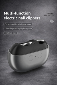 Coupe-ongles électrique rechargeable 3 en 1, anti-pincement, faible vibration, polisseur pour bébé, enfant, personne âgée, outil de manucure portable - Product Image 4