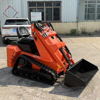 Mini chargeur diesel professionnel de boeuf de dérapage Chine EPA CE a approuvé le prix bas de moteur de pompe de noyau d'équipement de voie compacte d'utilisation de ferme