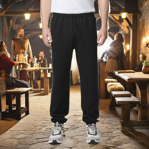 Pirate <b>Pants</b> for <b>Men</b> Cosplay Renaissance Medieval Gothic Costume Plus Size 3XL Polyester/Cotton Drawstring Closure - Product Image 2
