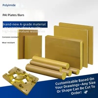 Plaques PAI haute performance, feuilles de plastique isolantes usinées sur mesure pour pièces structurelles industrielles de précision