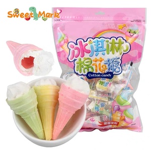 Mini cono de helado colorido, caramelos de malvavisco con mermelada - Product Image 1