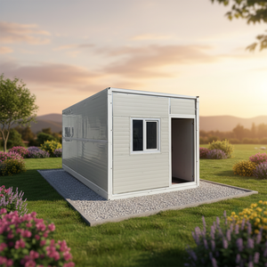 Casa Contenedor Prefabricada <span class=keywords><strong>de</strong></span> Lujo para Oficina, Desmontable, para Jardín, Portátil, en Venta - Product Image 1