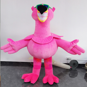 Disfraz de Flamenco Inflable Personalizado, Ilumina tus Promociones y Eventos con un Encanto Tropical Vibrante - Product Image 1