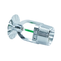 Tête de sprinkler suspendue Wosen Ws DN20 Q3, filetage 1/2 pouce, laiton et fibre de verre K115 93, réponse rapide pour les incendies de classe A/B