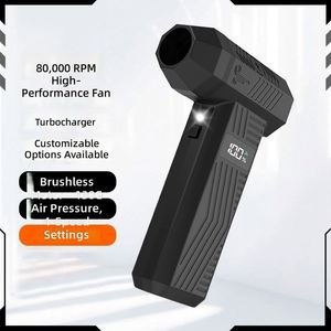 Mini ventilateur souffleur turbo haute puissance, vitesse du vent réglable, nettoyeur de poussière portable à main pour le camping, la randonnée, les activités de plein air, vente en gros - Product Image 4