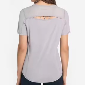 Ropa Deportiva de Verano, Camiseta sin Costuras, Malla Deportiva, para Correr, Secado Rápido, Transpirable, Tops Deportivos para Mujer - Product Image 2