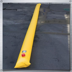 Barrera de agua plegable portátil personalizada para exteriores, manguera antiinundación, LONA DE Pvc, barreras de protección para el control de inundaciones para el hogar - Product Image 3