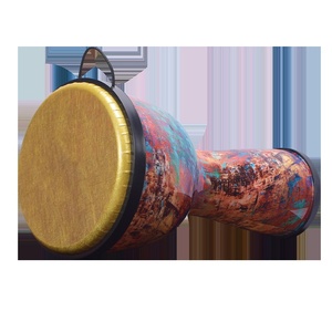 Tambour Africain 10 Pouces <span class=keywords><strong>Petit</strong></span> Djembe Coloré Instrument de Musique Traditionnel - Product Image 5