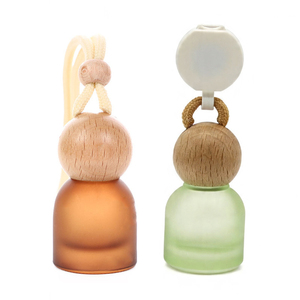 Empty <b>Car</b> Perfume Bottle 10ml Cylinder Shape <b>Car</b> Hanging <b>Diffuser</b> Bottles - Product Image 1