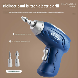 Sıcak Fırsat Çocuklar İçin Oyuncak Alet Çantası Elektrikli Tornavida Oyuncak DIY Vida Montaj Tamir Seti Eğitici Yapım Oyuncakları - Product Image 4