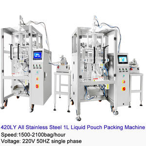 Machine d'emballage automatique de sachets de sauce préfabriqués de 1L pour restaurant <span class=keywords><strong>Thousand</strong></span> Island Dressing Pizza Hamburger Pouch Machine de remplissage - Product Image 2