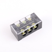 Terminal fixe à courant élevé série TB-603 60A 3 pôles cuivre/fer pour borniers
