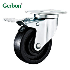 6 \ "Lenk rollen Hochtemperatur-Hoch leistungs nylon & Stahl 4 \" 5 \ "6 \" 8 \ "Platten rollen mit Bremse OEM anpassbar - Product Image 6