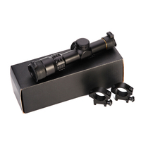 Lunette de visée en alliage d'aluminium 2-8x20 avec point rouge laser, accessoire de lunette de visée de chasse, qualité tactique, éclairage rouge/vert