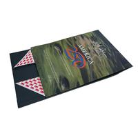 Boîte cadeau rigide pliable en carton de luxe avec impression personnalisée pour l'emballage de cadeaux