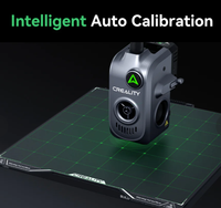 Imprimante 3D FDM Creality Hi Combo à double extrudeur avec nivellement automatique, châssis en aluminium et connectivité USB