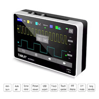 Oscilloscope numérique tablette FNIRSI-1013D P4100, double canal, bande passante 1GS/s, fréquence d'échantillonnage, mini oscilloscope numérique tablette