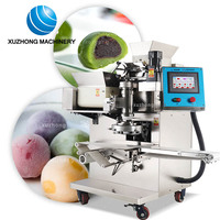 Machine commerciale de fabrication de boules de riz gluant, machine de remplissage automatique de Luo Mai Chi Mochi