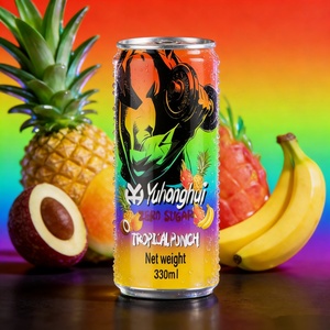 Bebida Energética Tropical Punch 330ml, Carbonatada, Refrescante, Sabor a Frutas Tropicales, Bebida Saludable, Bebida Funcional, Botella Grande para Uso Diario - Product Image 3